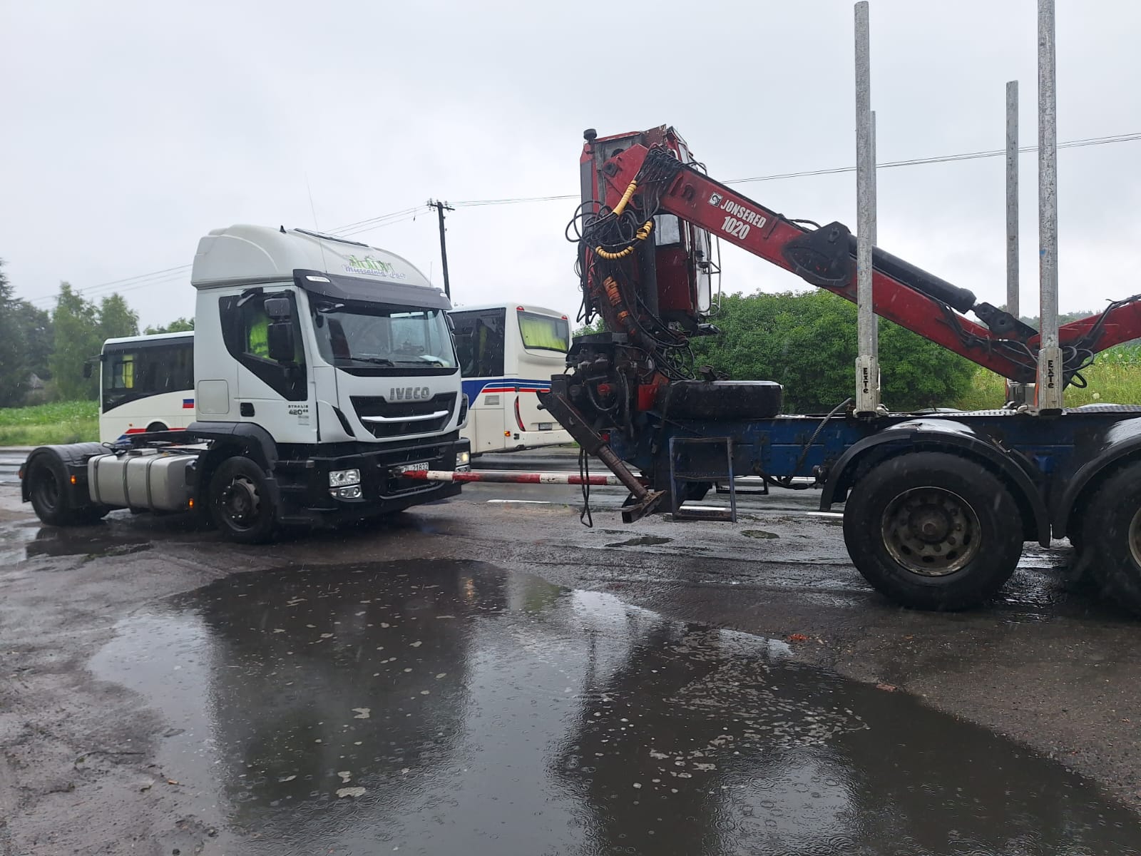 Holowanie z Złotów-Piła 5